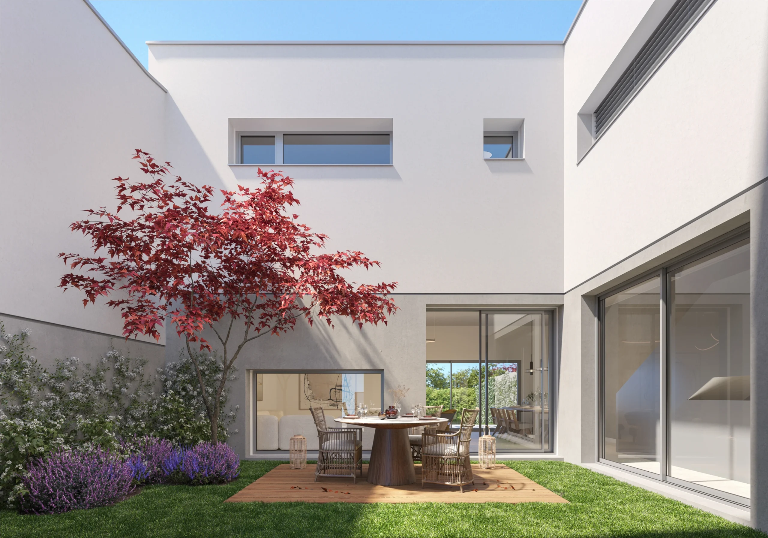 Villas de Duero 1 - Patio Jardín